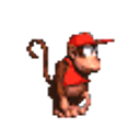 Diddy Kong Head Scratcher emoji