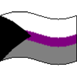 Prideflag Demi Wave emoji