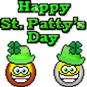 Happy Saintpattys emoji