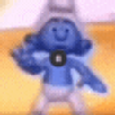 Smurfdance emoji