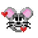 Mouse Love emoji