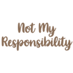 Notmyresponsibility emoji