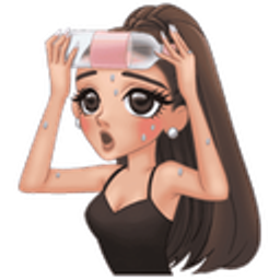Ari Sweating emoji