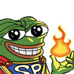 Peepo Superpowerfire emoji