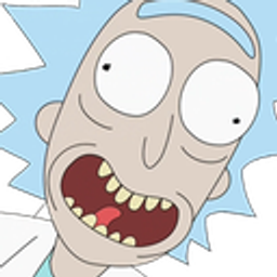 Rick Excited Scream emoji