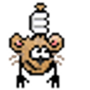 Biting Mouse emoji