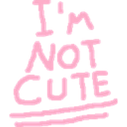 Imnotcute emoji