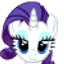 Rarity Mlpony Bop emoji