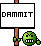 Dammit emoji