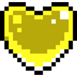 Goldcrystalheart emoji