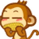 Monkey Eating Corn emoji
