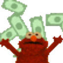 Elmo Money emoji