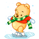 Pooh Skate emoji