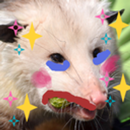 Prettyopossum emoji