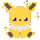 Jolteon Pixel emoji