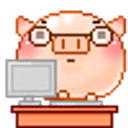 Office Pig emoji