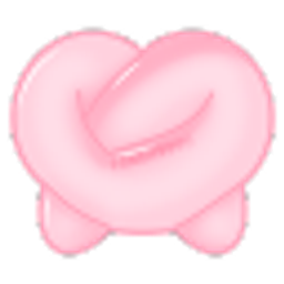 Pretzel Heart emoji