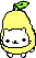 Pear Cat emoji
