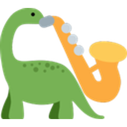 Music Dino emoji