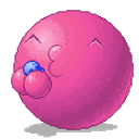Giant Smooch emoji