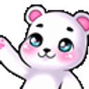 Panda Wave Happy emoji