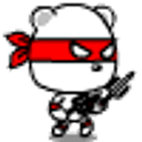 Ninja Bear emoji