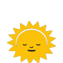 Blobsun emoji