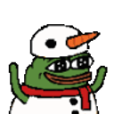 Peeposnowman emoji
