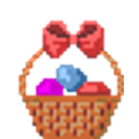 Easter Egg Basket emoji
