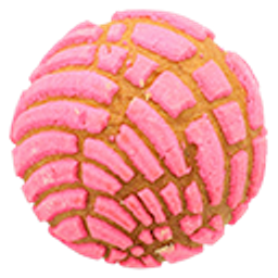 Pink Concha emoji