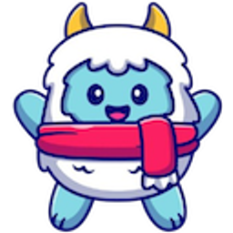 Cute Yeti emoji