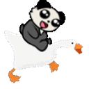 Goose Panda emoji