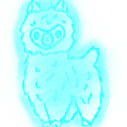 Ghost Llama emoji
