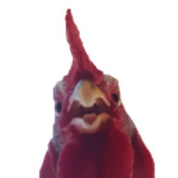 Rooster Wtf emoji