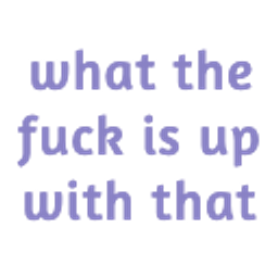 Wtfiswith emoji