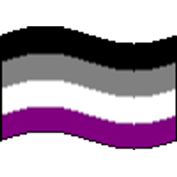 Prideflag Ace Asexual Wave emoji