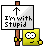 Im With Stupid emoji