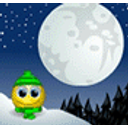 Santa Flying emoji
