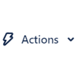 Jira Actions Button emoji