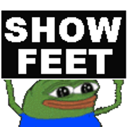 Pepeshowfeet emoji