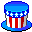 Uncle Sam Hat emoji