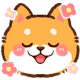 Shibahappy emoji