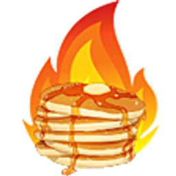 Flaming Pancakes emoji