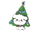 Puppy Tree Hat emoji