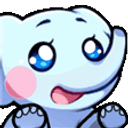 Cuteelephant emoji