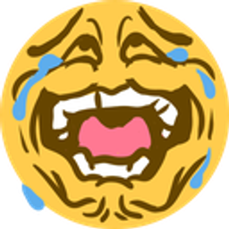 Cursed E emoji