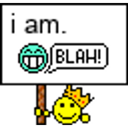 I Am Blah emoji