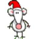 Xmas Mouse emoji