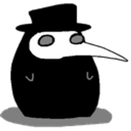 Plague Doctor Black Hat emoji
