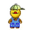 Overalls Tongue Out emoji